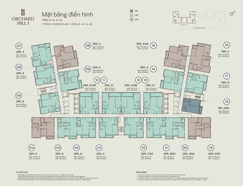 Orchard-Hill I-Typical-Floor-Plan